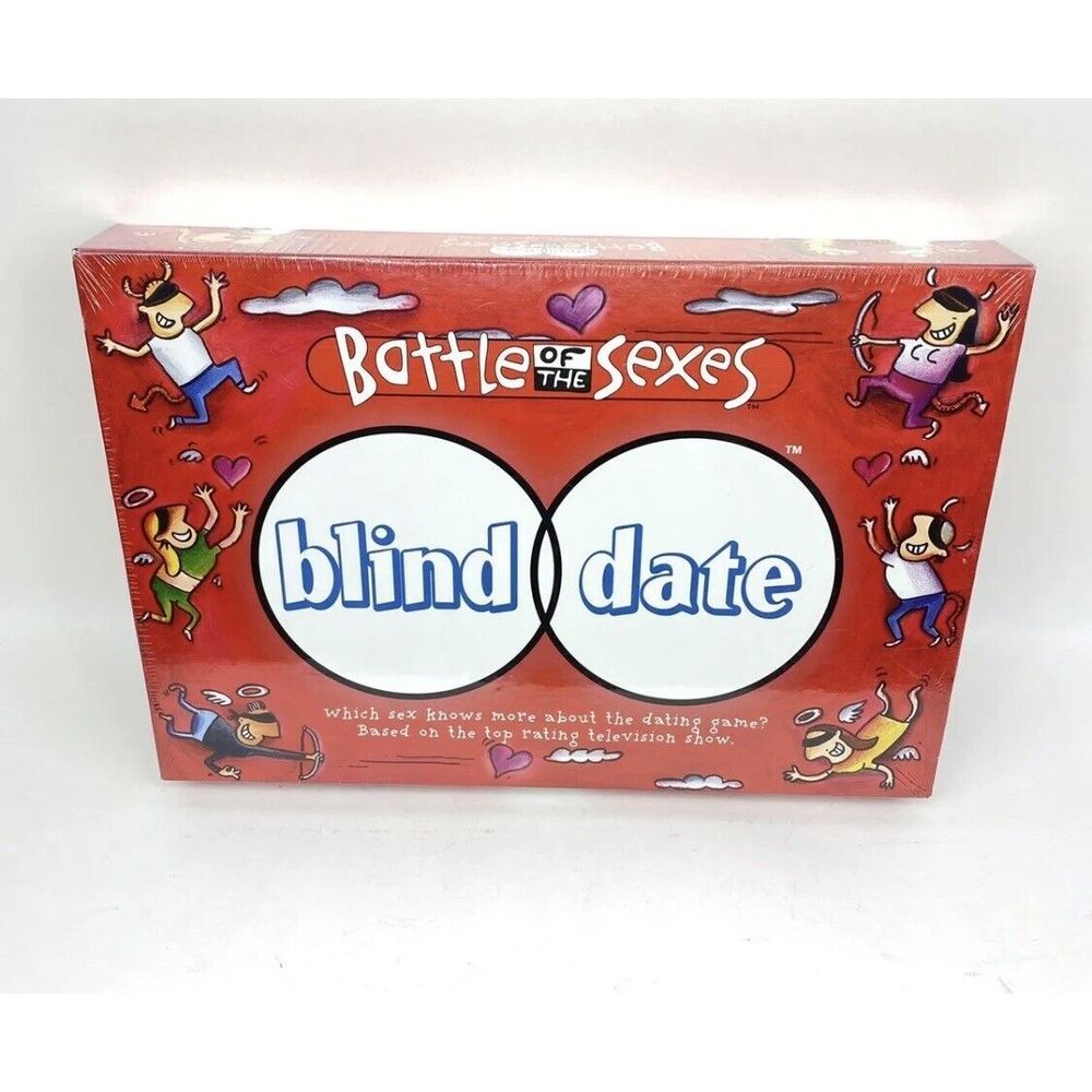Vintage 2003 Battle of the Sexes: Blind Date TV Show Adult Board Game.